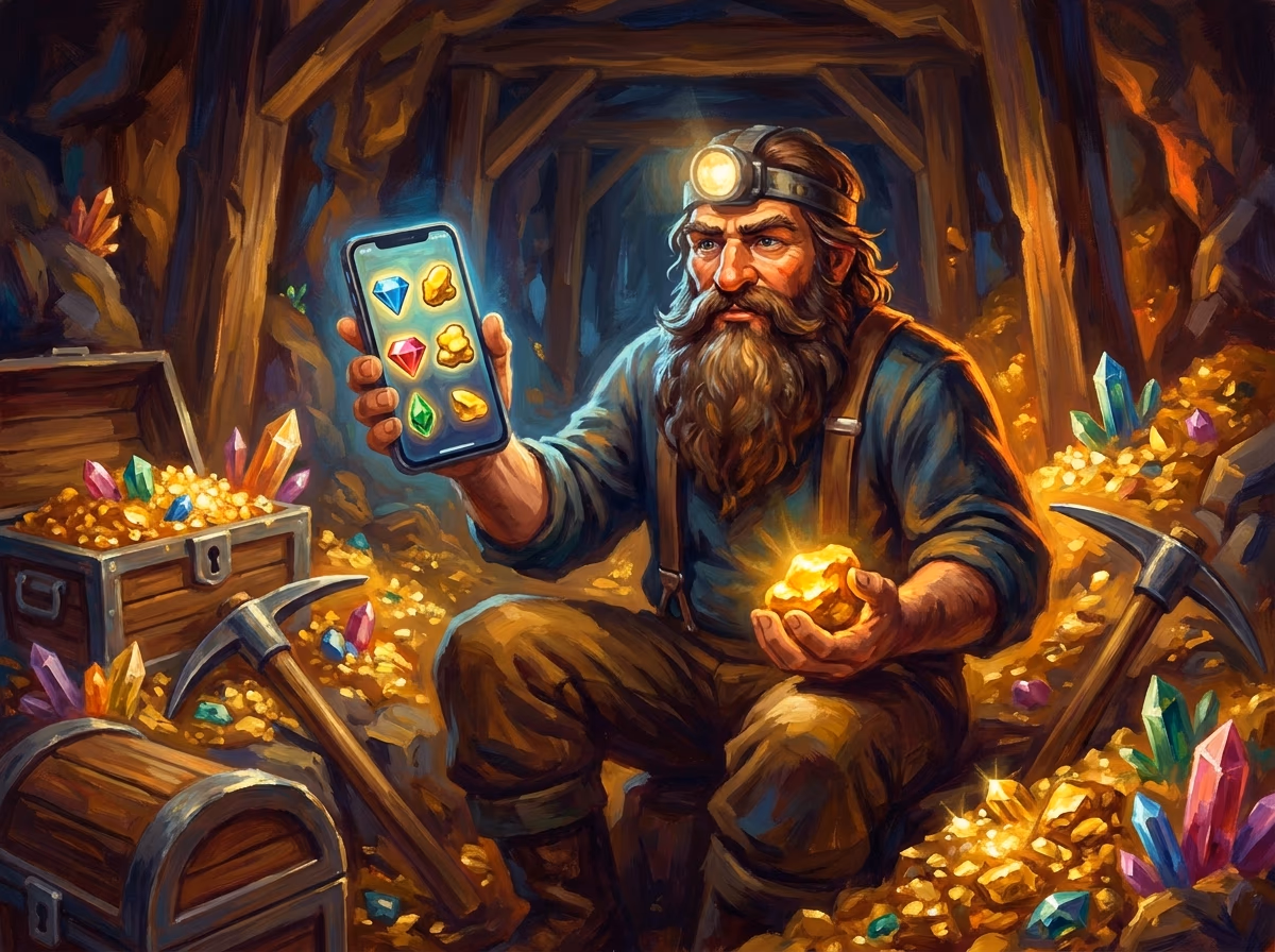 Cash Mine on iOS